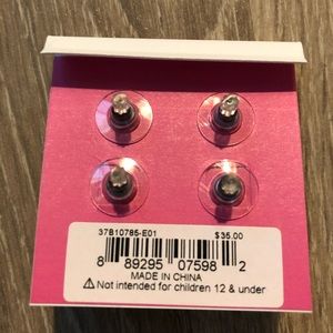 Betsey Johnson Jewelry - Betsey Johnson Skull and Heart Earring Bundle Betsey Johnson Jewelry - Betsey Johnson Skull and Heart Earring Bundle